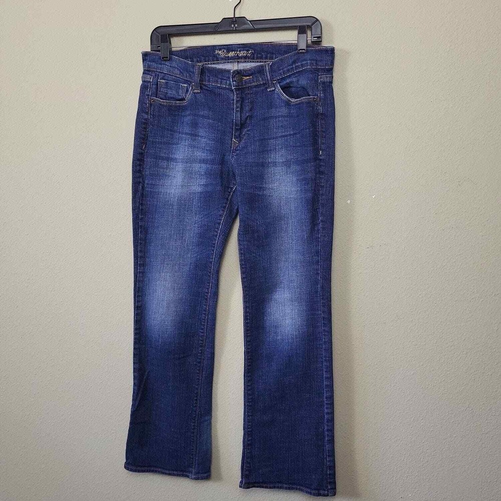 Old‎ Navy Women's Size 8 short The Sweetheart Jean Medium Wash Denim